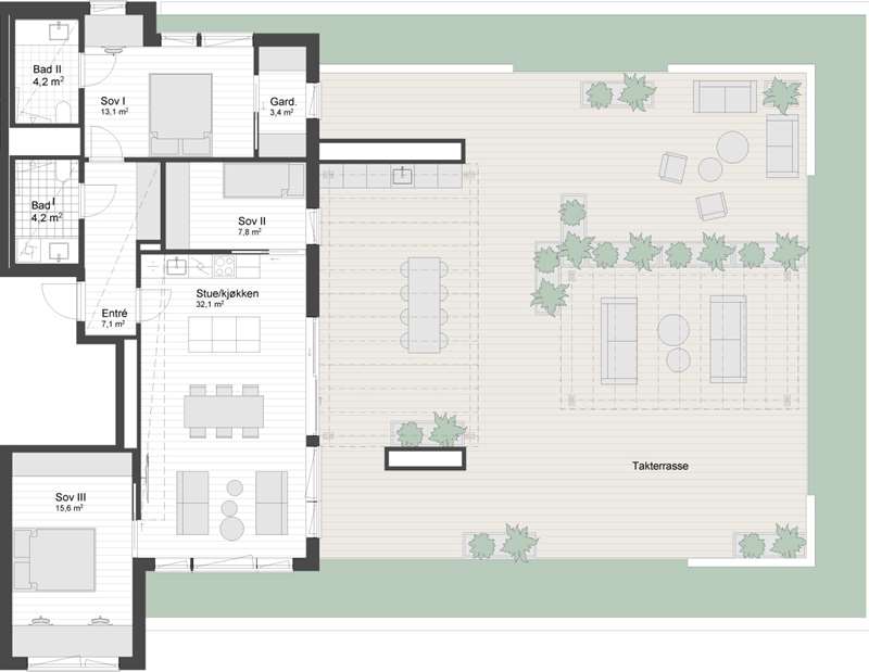 Plantegning 1